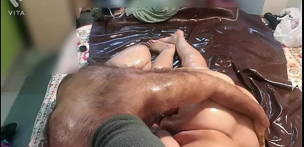 Oily massage (clear and loud audio)